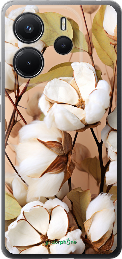 Силіконовий чехол Бавовна для Xiaomi Redmi Note 14 4G - 5665u-3903 изображение 