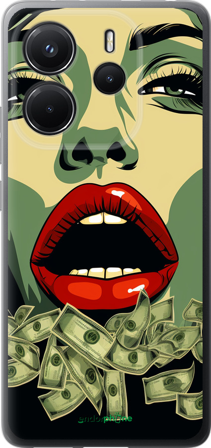 Силиконовый чехол Big money 2 для Xiaomi Redmi Note 14 4G - 5668u-3903 изображение 