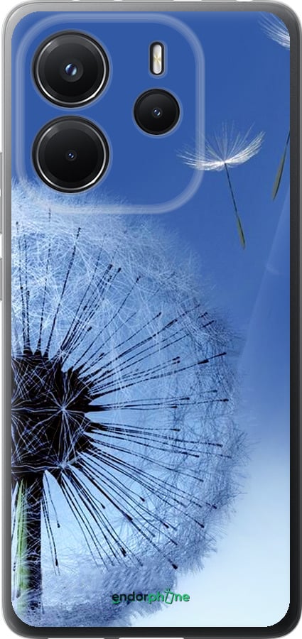 Силіконовий чехол Кульбабка для Xiaomi Redmi Note 14 4G - 6005u-3903 изображение 