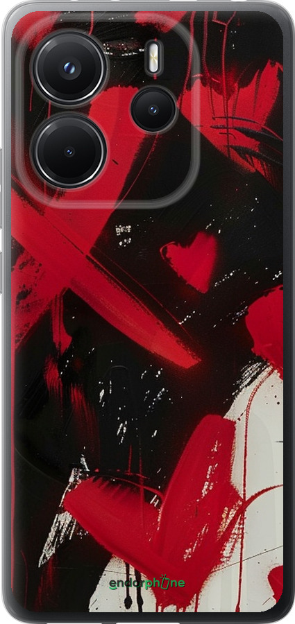 Силиконовый чехол XO Love для Xiaomi Redmi Note 14 4G - 6044u-3903 изображение 