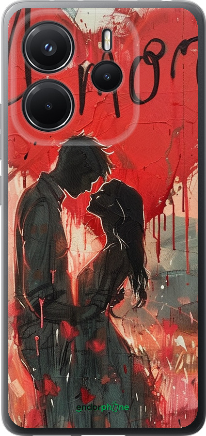 Силіконовий чехол Amore для Xiaomi Redmi Note 14 4G - 6047u-3903 изображение 