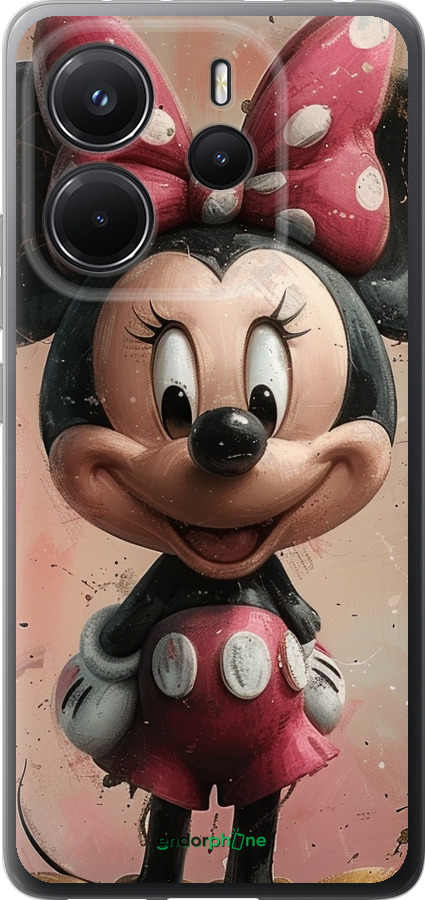 Силиконовый чехол Minnie Mouse для Xiaomi Redmi Note 14 4G - 6054u-3903 изображение 