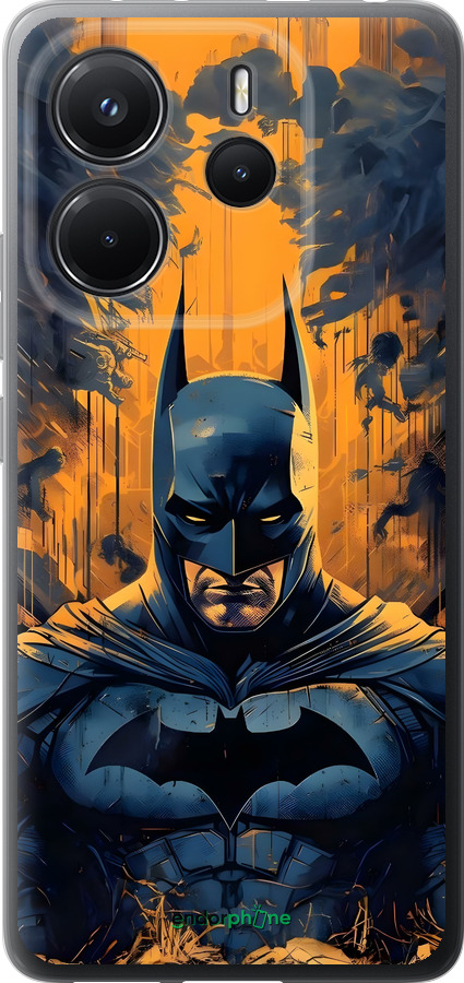 Силіконовий чехол Бетмен для Xiaomi Redmi Note 14 4G - 6335u-3903 изображение 