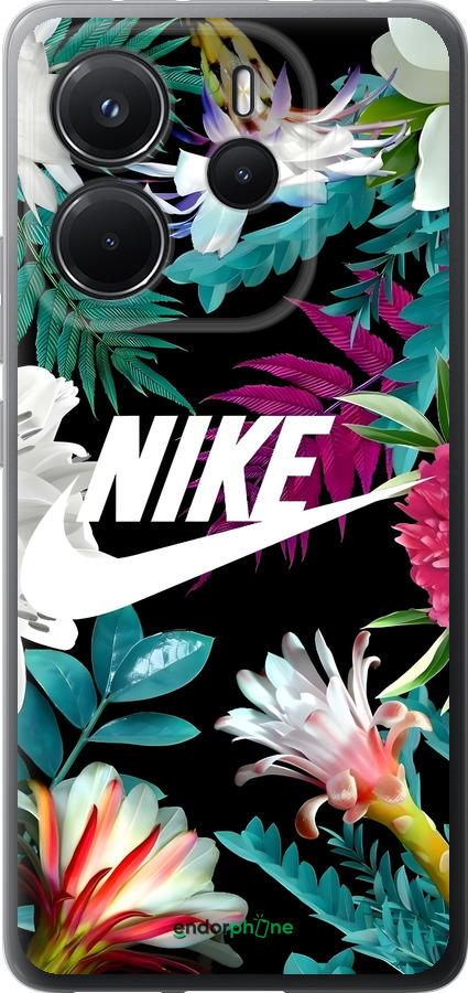 Силиконовый чехол Nike для Xiaomi Redmi Note 14 4G - 6378u-3903 изображение 
