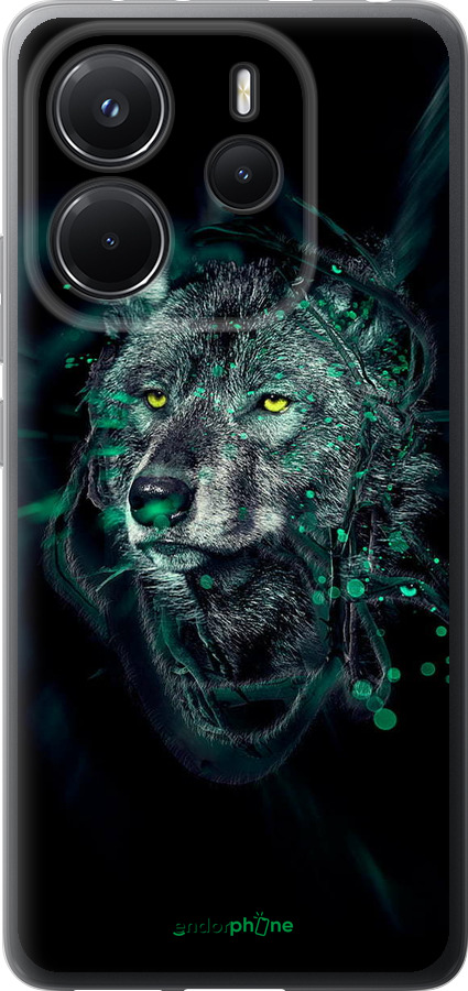 Силиконовый чехол Wolf для Xiaomi Redmi Note 14 4G - 6610u-3903 изображение 