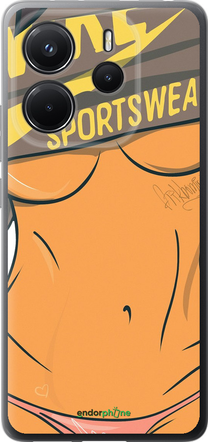 Силиконовый чехол Sexy для Xiaomi Redmi Note 14 4G - 785u-3903 изображение 