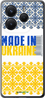 Силіконовий чехол Made in Ukraine  для Xiaomi Redmi Note 14 5G - 1146u-3811 изображение 