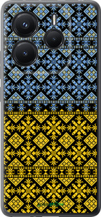 Силіконовий чехол Жовто-блакитна вишиванка для Xiaomi Redmi Note 14 5G - 1169u-3811 изображение 