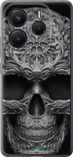 Силиконовый чехол skull-ornament для Xiaomi Redmi Note 14 5G - 4101u-3811 изображение 