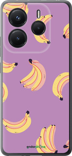 Силіконовий чехол Банани для Xiaomi Redmi Note 14 5G - 4312u-3811 изображение 
