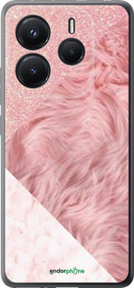 Силіконовий чехол Рожеві текстури для Xiaomi Redmi Note 14 5G - 4343u-3811 изображение 