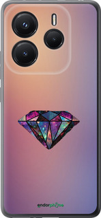 Силіконовий чехол Діамант для Xiaomi Redmi Note 14 5G - 4352u-3811 изображение 