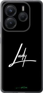 Силиконовый чехол Lady 2 для Xiaomi Redmi Note 14 5G - 4867u-3811 изображение 