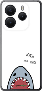 Силиконовый чехол Акула для Xiaomi Redmi Note 14 5G - 4870u-3811 изображение 