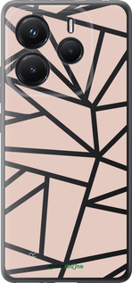 Силіконовий чехол Абстракція 2 для Xiaomi Redmi Note 14 5G - 4872u-3811 изображение 