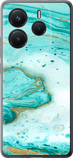 Силіконовий чехол Мармуровий для Xiaomi Redmi Note 14 5G - 4895u-3811 изображение 