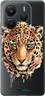 Силиконовый чехол Леопард v2 для Xiaomi Redmi Note 14 5G - 5606u-3811 изображение 