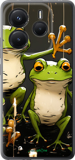 Силиконовый чехол Жабки 2 для Xiaomi Redmi Note 14 5G - 5657u-3811 изображение 