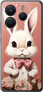 Силіконовий чехол Зайчик для Xiaomi Redmi Note 14 5G - 5669u-3811 изображение 
