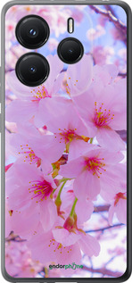Силіконовий чехол Сакура для Xiaomi Redmi Note 14 5G - 6029u-3811 изображение 