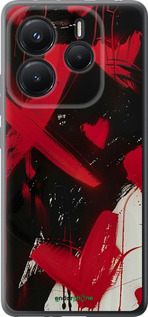Силіконовий чехол XO Love для Xiaomi Redmi Note 14 5G - 6044u-3811 изображение 