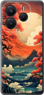 Силиконовый чехол Природа японии для Xiaomi Redmi Note 14 5G - 6327u-3811 изображение 