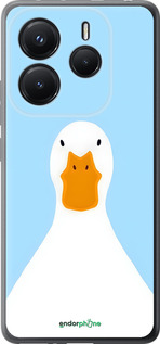 Силиконовый чехол Гусь для Xiaomi Redmi Note 14 5G - 6350u-3811 изображение 