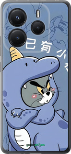 Силіконовий чехол Том і джеррі 1 для Xiaomi Redmi Note 14 5G - 6358u-3811 изображение 
