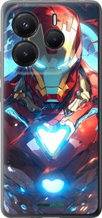 Силиконовый чехол Железный человек для Xiaomi Redmi Note 14 5G - 6372u-3811 изображение 
