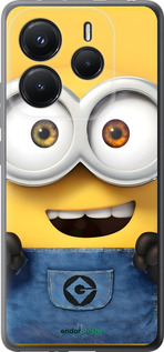Силиконовый чехол Миньон для Xiaomi Redmi Note 14 5G - 6389u-3811 изображение 