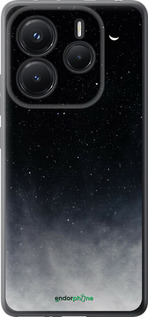Силиконовый чехол Сині хмари, Синій місяць для Xiaomi Redmi Note 14 5G - 6396u-3811 изображение 
