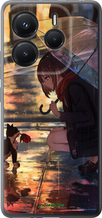 Силиконовый чехол Anime для Xiaomi Redmi Note 14 5G - 6609u-3811 изображение 