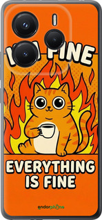 Силиконовый чехол 'Funny Cat' для Xiaomi Redmi Note 14 5G изображение 5