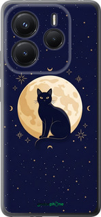 Силиконовый чехол 'Cute Cat Celestial/Witchy' для Xiaomi Redmi Note 14 5G изображение 3