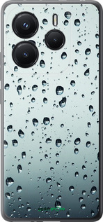 Силиконовый чехол Стекло в каплях для Xiaomi Redmi Note 14 5G - 848u-3811 изображение 