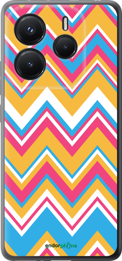 Силиконовый чехол Шеврон v2 для Xiaomi Redmi Note 14 5G - 1057u-3811 изображение 