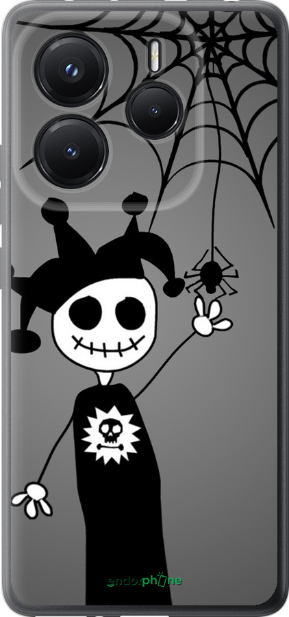 Силіконовий чехол Happy Halloween для Xiaomi Redmi Note 14 5G - 1188u-3811 изображение 