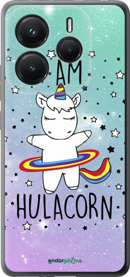 Силиконовый чехол I'm hulacorn для Xiaomi Redmi Note 14 5G - 3976u-3811 изображение 