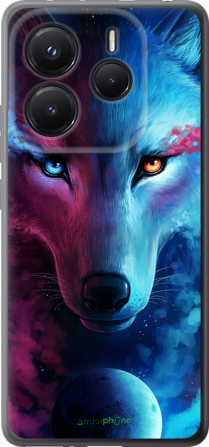 Силиконовый чехол Арт-волк для Xiaomi Redmi Note 14 5G - 3999u-3811 изображение 