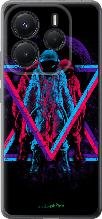 Силіконовий чехол Astronomical для Xiaomi Redmi Note 14 5G - 4153u-3811 изображение 