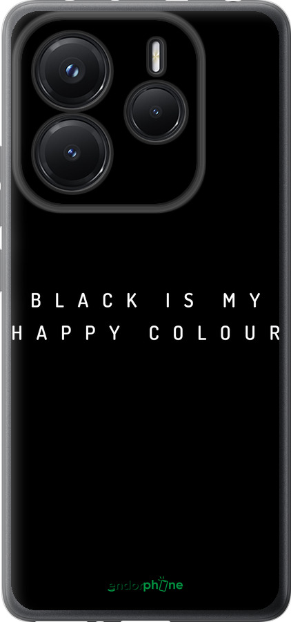 Силиконовый чехол Happy Color для Xiaomi Redmi Note 14 5G - 4252u-3811 изображение 