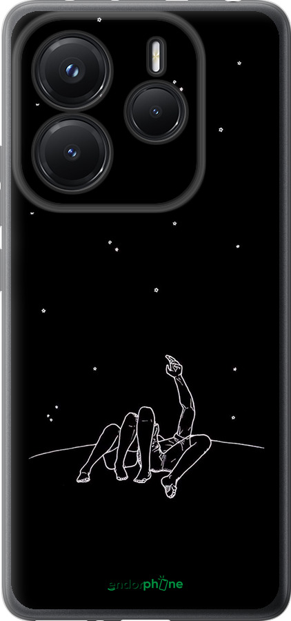 Силіконовий чехол Романтика для Xiaomi Redmi Note 14 5G - 4306u-3811 изображение 