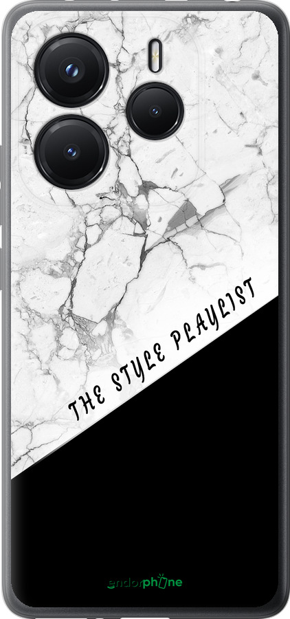 Силіконовий чехол The style playlist для Xiaomi Redmi Note 14 5G - 4308u-3811 изображение 