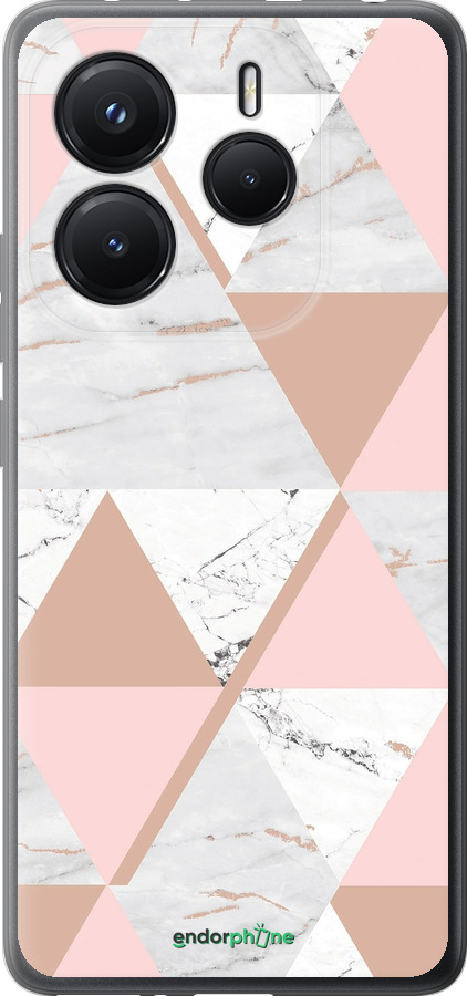 Силіконовий чехол Мармурова симетрія для Xiaomi Redmi Note 14 5G - 4344u-3811 изображение 