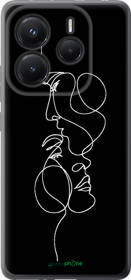 Силиконовый чехол Пара для Xiaomi Redmi Note 14 5G - 4457u-3811 изображение 