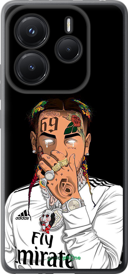 Силиконовый чехол Swag1 для Xiaomi Redmi Note 14 5G - 4673u-3811 изображение 