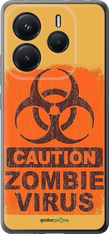 Силиконовый чехол Biohazard 1 для Xiaomi Redmi Note 14 5G - 4817u-3811 изображение 