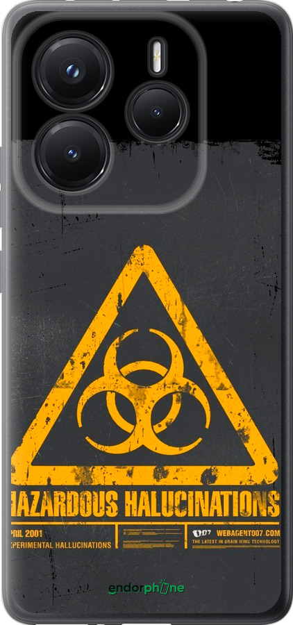 Силиконовый чехол biohazard 28 для Xiaomi Redmi Note 14 5G - 4846u-3811 изображение 