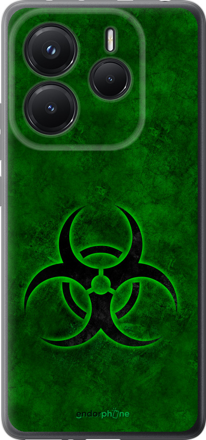 Силіконовий чехол biohazard 30 для Xiaomi Redmi Note 14 5G - 4848u-3811 изображение 