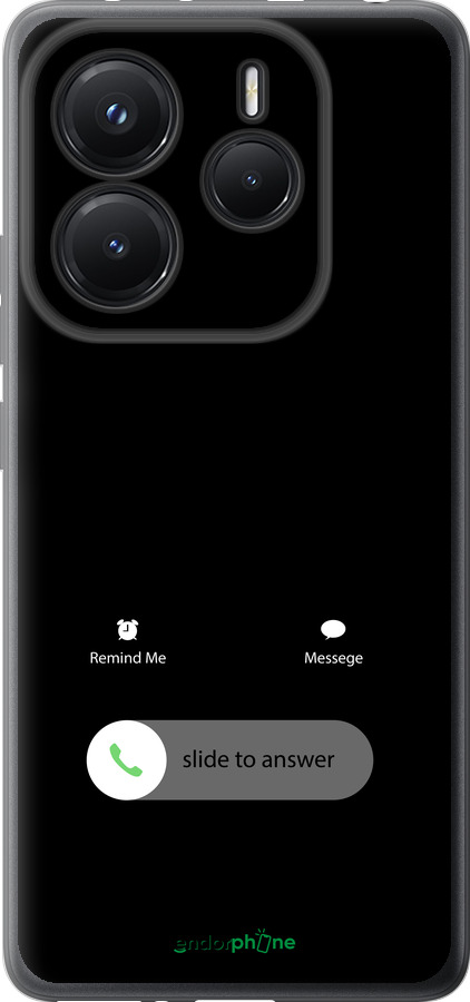 Силиконовый чехол Айфон 2 для Xiaomi Redmi Note 14 5G - 4888u-3811 изображение 